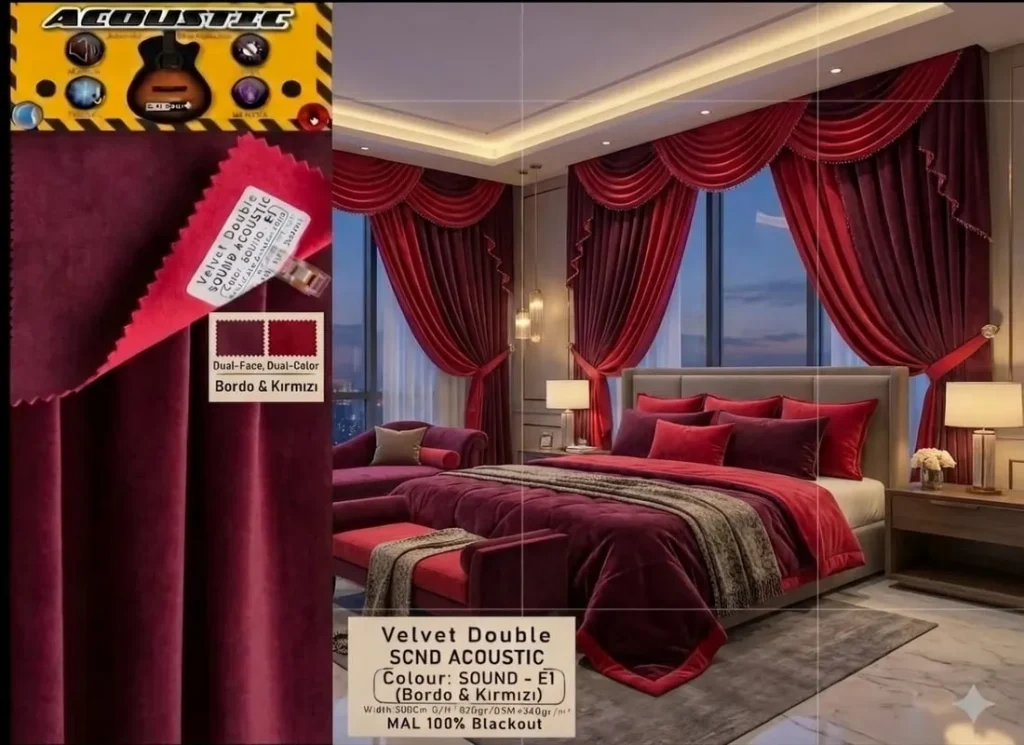 OTEL YANMAZ DİMOUT KARARTMA PERDE